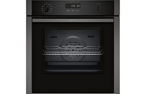 Neff N50 B6ACH7AG7B Single Slide&Hide Pyrolytic Oven - Graphite Grey